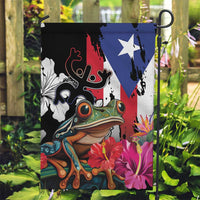 Boricua Taino Coqui Tropical Garden Flag Puerto Rico Grunge Flag - Wonder Print Shop