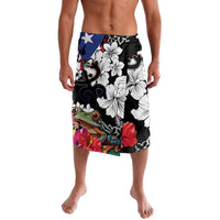 Boricua Taino Coqui Tropical Lavalava Puerto Rico Grunge Flag - Wonder Print Shop