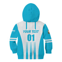 Custom Honduras Football Kid Hoodie Vamos Los Catrachos