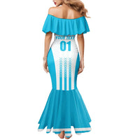Custom Honduras Football Mermaid Dress Vamos Los Catrachos