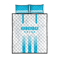 Honduras Football Quilt Bed Set Vamos Los Catrachos