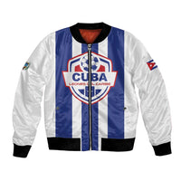 Custom Cuba Football Bomber Jacket Los Leones del Caribe