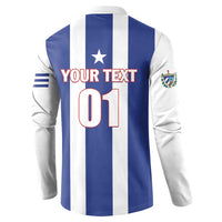 Custom Cuba Football Button Sweatshirt Los Leones del Caribe