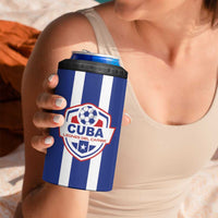Custom Cuba Football 4 in 1 Can Cooler Tumbler Los Leones del Caribe