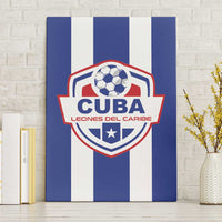 Cuba Football Canvas Wall Art Los Leones del Caribe