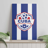 Cuba Football Canvas Wall Art Los Leones del Caribe