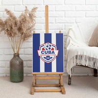 Cuba Football Canvas Wall Art Los Leones del Caribe
