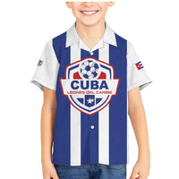 Custom Cuba Football Family Matching Mermaid Dress and Hawaiian Shirt Los Leones del Caribe