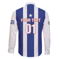 Custom Cuba Football Family Matching Puletasi and Hawaiian Shirt Los Leones del Caribe