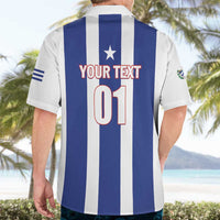 Custom Cuba Football Hawaiian Shirt Los Leones del Caribe