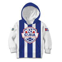 Custom Cuba Football Kid Hoodie Los Leones del Caribe