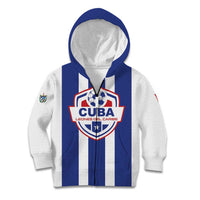 Custom Cuba Football Kid Hoodie Los Leones del Caribe