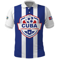 Custom Cuba Football Polo Shirt Los Leones del Caribe