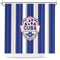 Cuba Football Shower Curtain Los Leones del Caribe