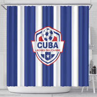 Cuba Football Shower Curtain Los Leones del Caribe
