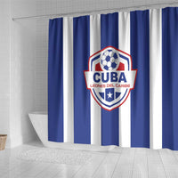 Cuba Football Shower Curtain Los Leones del Caribe