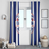 Cuba Football Window Curtain Los Leones del Caribe
