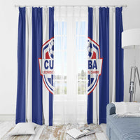 Cuba Football Window Curtain Los Leones del Caribe