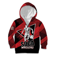 Custom Trinidad and Tobago Football Kid Hoodie Soca Warriors In My Heart