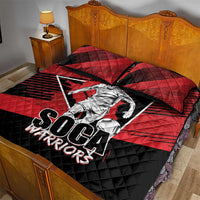 Trinidad and Tobago Football Quilt Bed Set Soca Warriors In My Heart
