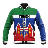 Personalized Canada Yukon Territories Baseball Jacket Larger Than Life