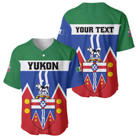 Personalized Canada Yukon Territories Baseball Jersey Larger Than Life