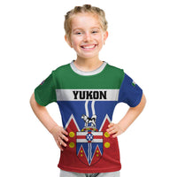 Personalized Canada Yukon Territories Kid T Shirt Larger Than Life