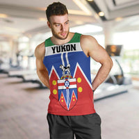 Personalized Canada Yukon Territories Men Tank Top Larger Than Life