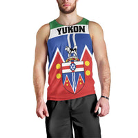 Personalized Canada Yukon Territories Men Tank Top Larger Than Life