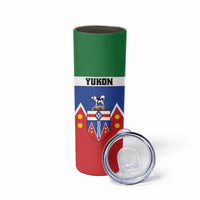 Personalized Canada Yukon Territories Skinny Tumbler Larger Than Life