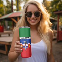 Personalized Canada Yukon Territories Skinny Tumbler Larger Than Life