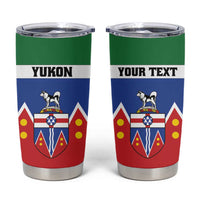 Personalized Canada Yukon Territories Tumbler Cup Larger Than Life