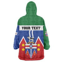 Personalized Canada Yukon Territories Wearable Blanket Hoodie Larger Than Life