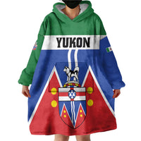 Personalized Canada Yukon Territories Wearable Blanket Hoodie Larger Than Life