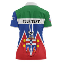 Personalized Canada Yukon Territories Women Polo Shirt Larger Than Life