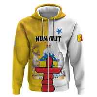 Personalized Canada Nunavut Territories Hoodie Inuktitut Our Land Our Strength