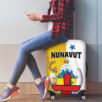 Canada Nunavut Territories Luggage Cover Inuktitut Our Land Our Strength