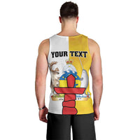 Personalized Canada Nunavut Territories Men Tank Top Inuktitut Our Land Our Strength