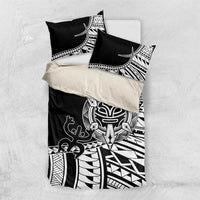 Taino Sun Traditional Tattoo Bedding Set Polynesian Pattern