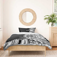 Taino Sun Traditional Tattoo Bedding Set Polynesian Pattern