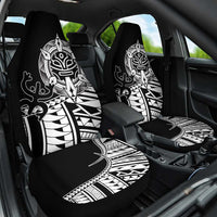 Taino Sun Traditional Tattoo Car Seat Cover Polynesian Pattern