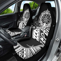 Taino Sun Traditional Tattoo Car Seat Cover Polynesian Pattern