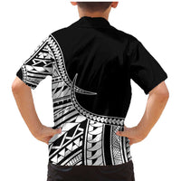 Taino Sun Traditional Tattoo Family Matching Mermaid Dress and Hawaiian Shirt Polynesian Pattern