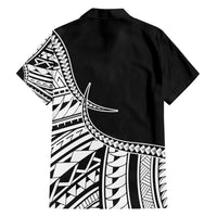 Taino Sun Traditional Tattoo Family Matching Off Shoulder Maxi Dress and Hawaiian Shirt Polynesian Pattern