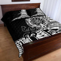 Taino Sun Traditional Tattoo Quilt Bed Set Polynesian Pattern