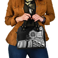 Taino Sun Traditional Tattoo Shoulder Handbag Polynesian Pattern