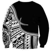 Taino Sun Traditional Tattoo Sweatshirt Polynesian Pattern