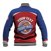 Personalized Puerto Rico Basketball Baseball Jacket Magnificos Go Champion