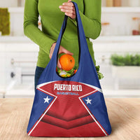 Puerto Rico Basketball Grocery Bag Magnificos Go Champion
