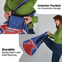 Puerto Rico Basketball Grocery Bag Magnificos Go Champion